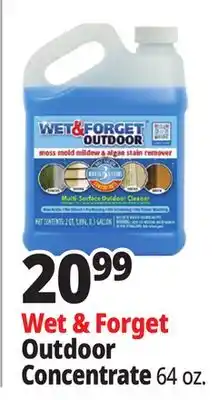 Ocean State Job Lot Wet & Forget Outdoor Moss Mold Mildew & Algae Stain Remover 64 fl. oz offer