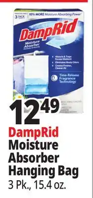 Ocean State Job Lot DampRid Fresh Scent Hanging Moisture Absorber 3 Count offer