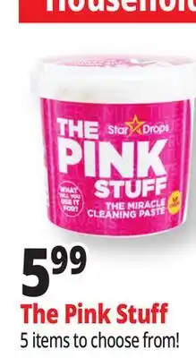 Ocean State Job Lot The Pink Stuff Miracle Bathroom Foam Cleaner 25.36 oz offer