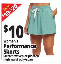 Ocean State Job Lot Women's Performance Skorts offer