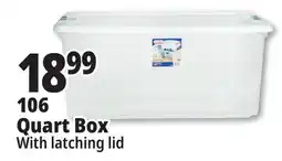 Ocean State Job Lot Sterilite Latch Top Storage Box 106 Qt offer