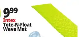 Ocean State Job Lot Intex Tote-N-Float Wave Mat offer