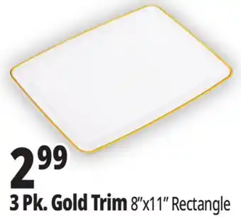 Ocean State Job Lot Smith & Callahan Serving Plate Set 3 pk 8 x 11 offer