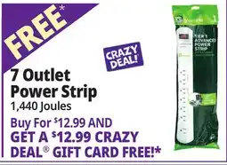 Ocean State Job Lot 7 Outlet Power Strip offer