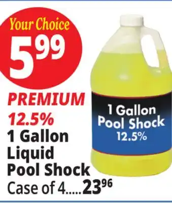 Ocean State Job Lot Liquid Pool Shock 1 Gal offer