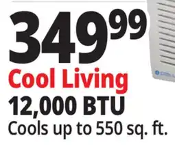 Ocean State Job Lot Cool-Living 12 000 BTU Window Air Conditioner WIFI Enabled offer