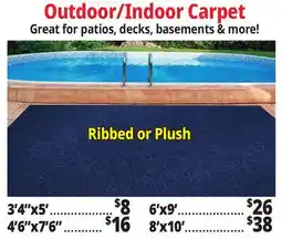 Ocean State Job Lot Outdoor/Indoor Carpet offer