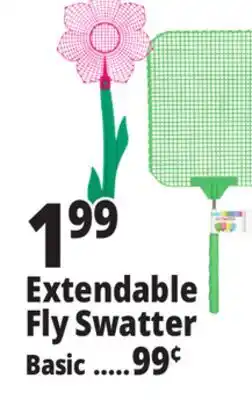 Ocean State Job Lot Flower Fly Swatter offer