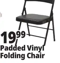 Ocean State Job Lot Padded Metal Folding Chair Black offer