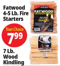 Ocean State Job Lot Fatwood Firestarter offer