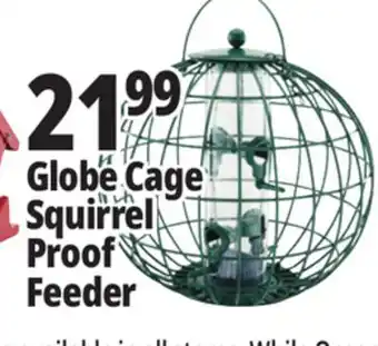 Ocean State Job Lot Yankee Trader Globe Cage Bird Feeder offer