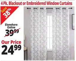 Ocean State Job Lot Window Curtains offer