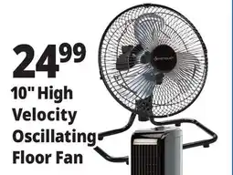 Ocean State Job Lot Penguin High Velocity Desk Fan 9 offer