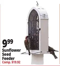 Ocean State Job Lot Sunflower Seed Feeder offer