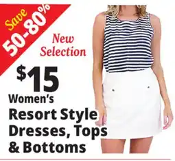 Ocean State Job Lot Women's Resort Style Dresses, Tops & Bottoms offer