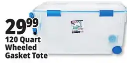 Ocean State Job Lot Sterilite Wheeled Gasket Storage Box 120 Qt offer