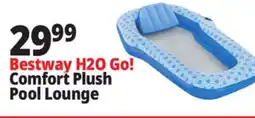 Ocean State Job Lot Bestway H2O Go! Comfort Plush Pool Lounge offer