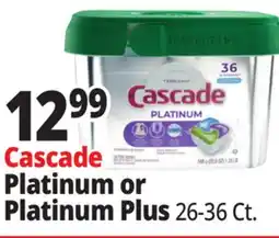 Ocean State Job Lot Cascade Platinum Fresh Scent Actionpacs Dishwasher Detergent 36 Count offer