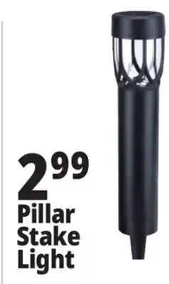 Ocean State Job Lot Pillar Stake Light offer