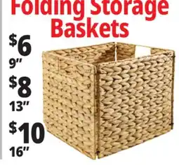 Ocean State Job Lot Folding Storage Baskets offer