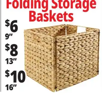 Ocean State Job Lot Folding Storage Baskets offer