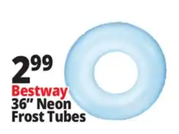 Ocean State Job Lot Bestway 36 Neon Frost Tubes offer
