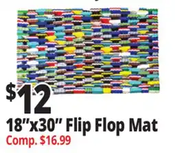 Ocean State Job Lot 18x30 Flip Flop Mat Doormats offer