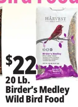 Ocean State Job Lot Harvest Birder's Medley Wild Bird Food 20 lbs offer
