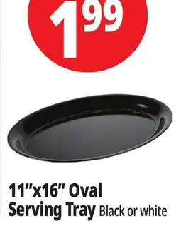 Ocean State Job Lot 11x16 Oval Serving Tray offer