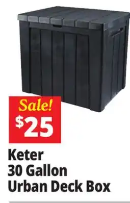 Ocean State Job Lot Keter 30 Gallon Urban Deck Box offer