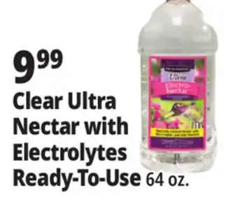 Ocean State Job Lot Pennington Ultra Electro-Nectar Hummingbird Food 64 oz offer