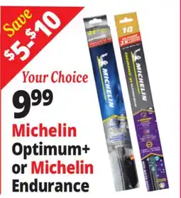 Ocean State Job Lot Michelin Optimum+ or Michelin Endurance offer
