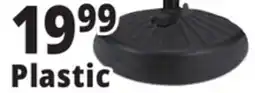 Ocean State Job Lot Round Fillable Plastic Umbrella Base offer