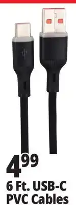 Ocean State Job Lot 6 Ft. USB-C PVC Cables offer