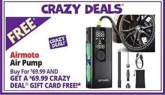 Ocean State Job Lot Airmoto Air Pump offer