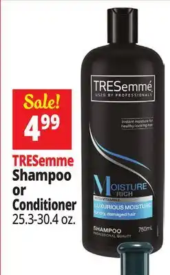 Ocean State Job Lot TRESemme Shampoo or Conditioner offer
