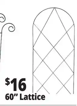 Ocean State Job Lot Trellis 60 Lattice offer