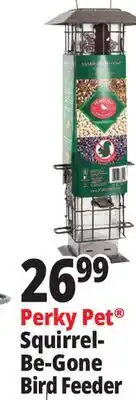 Ocean State Job Lot Perky-Pet Squirrel-Be-Gone Wild Bird Feeder offer