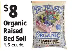 Ocean State Job Lot Just Naturals Organic Raised Bed Planting Mix 1.5 cu ft offer