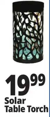 Ocean State Job Lot Outdoor Living Solar Table Torches Teal 2pk offer