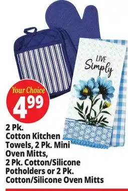 Ocean State Job Lot Kitchen Towels offer