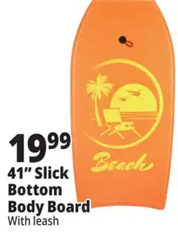 Ocean State Job Lot Hard Slick Body Board 41 offer