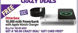 Ocean State Job Lot 10,000 mAh Powerbank with Apple Watch Charger offer