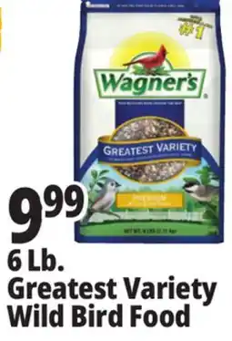 Ocean State Job Lot Wagner's Greatest Variety Deluxe Wild Bird Food 6 lbs offer