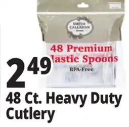 Ocean State Job Lot Smith & Callahan 48-Piece Premium Plastic Cutlery Set offer