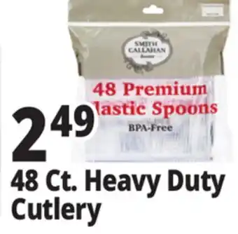 Ocean State Job Lot Smith & Callahan 48-Piece Premium Plastic Cutlery Set offer