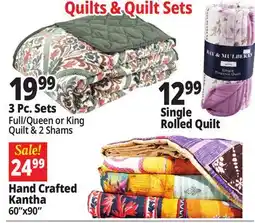 Ocean State Job Lot Quilt Sets offer