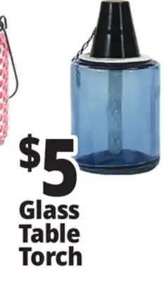 Ocean State Job Lot Glass Table Torch offer