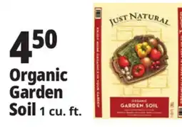 Ocean State Job Lot Just Natural Organic Garden Soil 1 cu ft offer