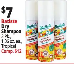 Ocean State Job Lot Batiste Dry Shampoo offer